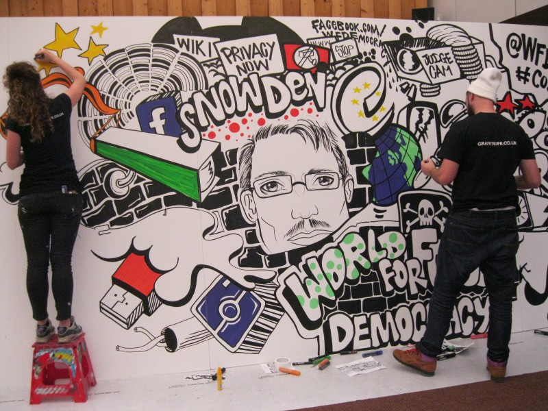FMD 2015 art - Snowden