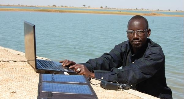 Boukary Konaté, créateur du projet. Photo de l'auteur